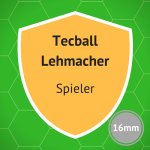 Tecball und Lehmacher Spieler
Made in Germany