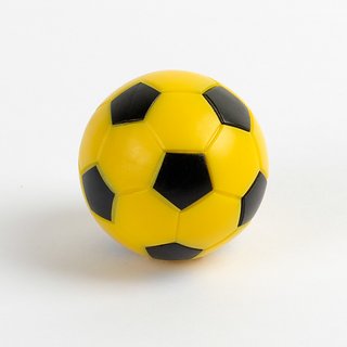 Kickerball gelb-schwarz