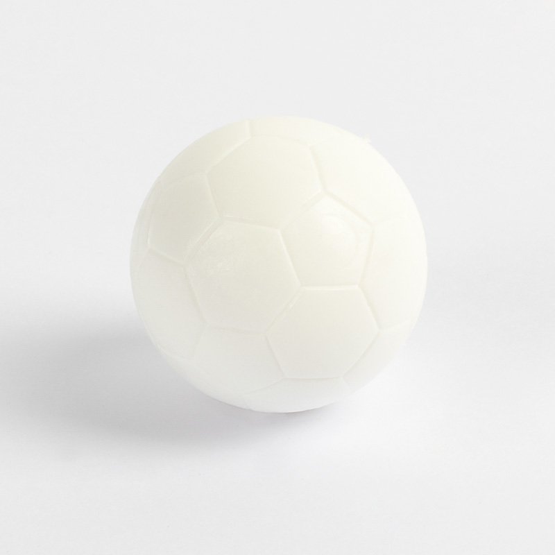 10 Stück Kickerball Kicker Ball 34 mm glatt / schnell 20 g weiß